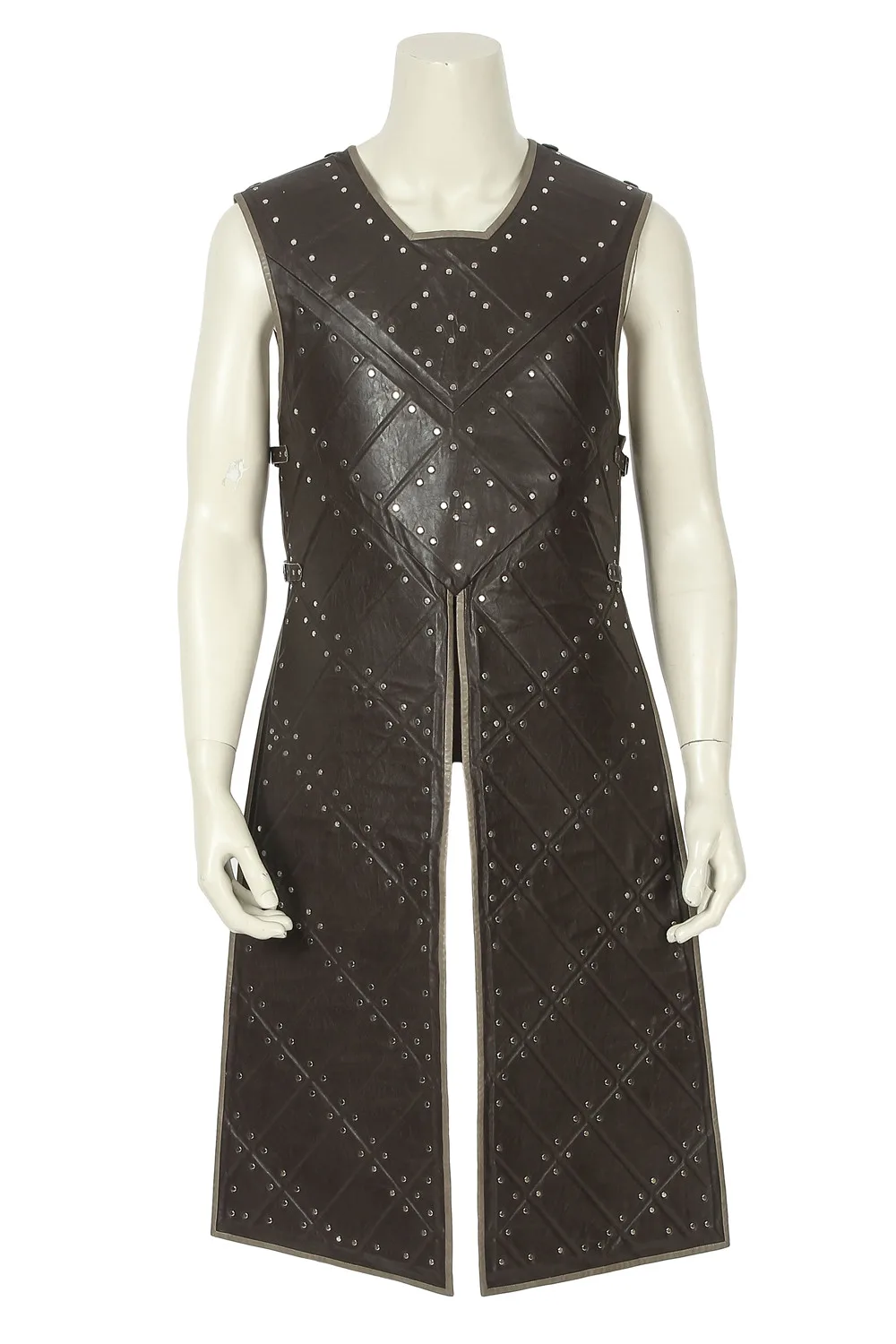 Vest Костюм Джон Сноу, Игра престолов, 8, Джон Сноу, косплей, костюмы на Хэллоуин для взрослых, мужской зимний костюм Джона Сноу, COSPLAYONSEN - Цвет: Vest