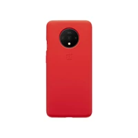 100 original official oneplus 7t silicone red back soft case cover without retail box
