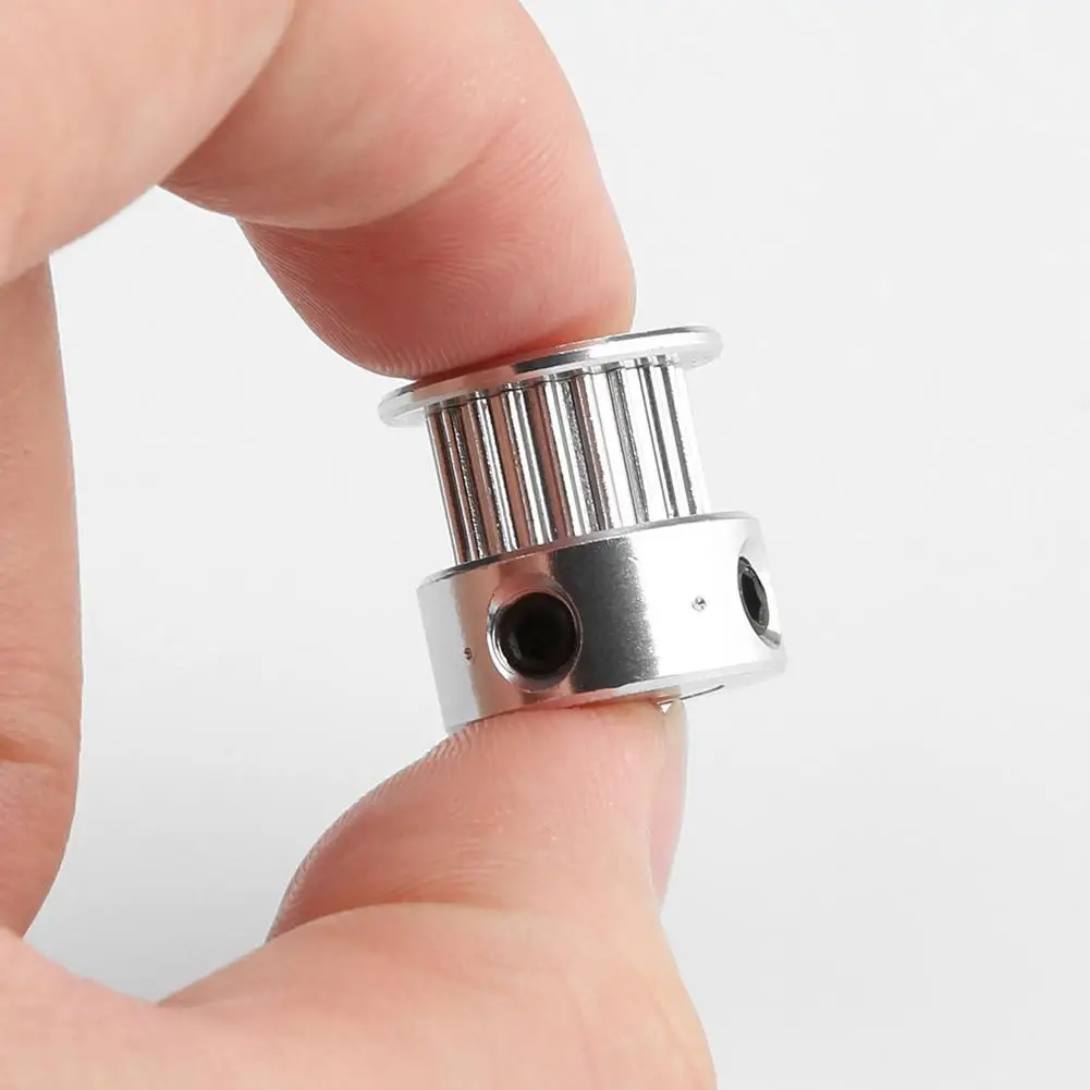 20 зубьев зубчатый шкив алюминиевые детали для 3D принтера 2GT отверстие 5 мм часть