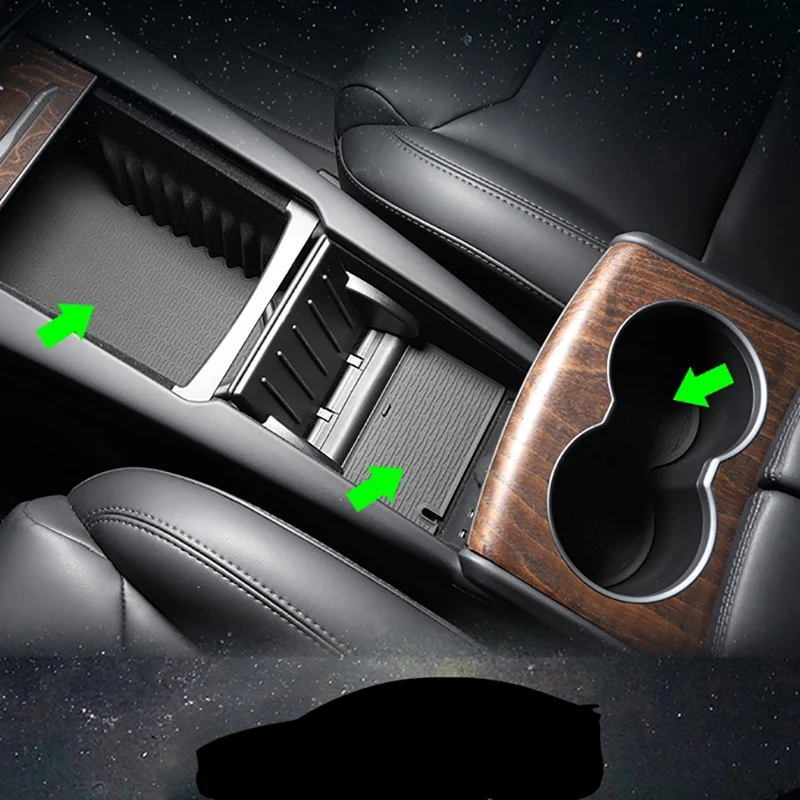 11 шт. слот площадка затвора для Tesla модель X S аксессуары дверной карман вкладыш