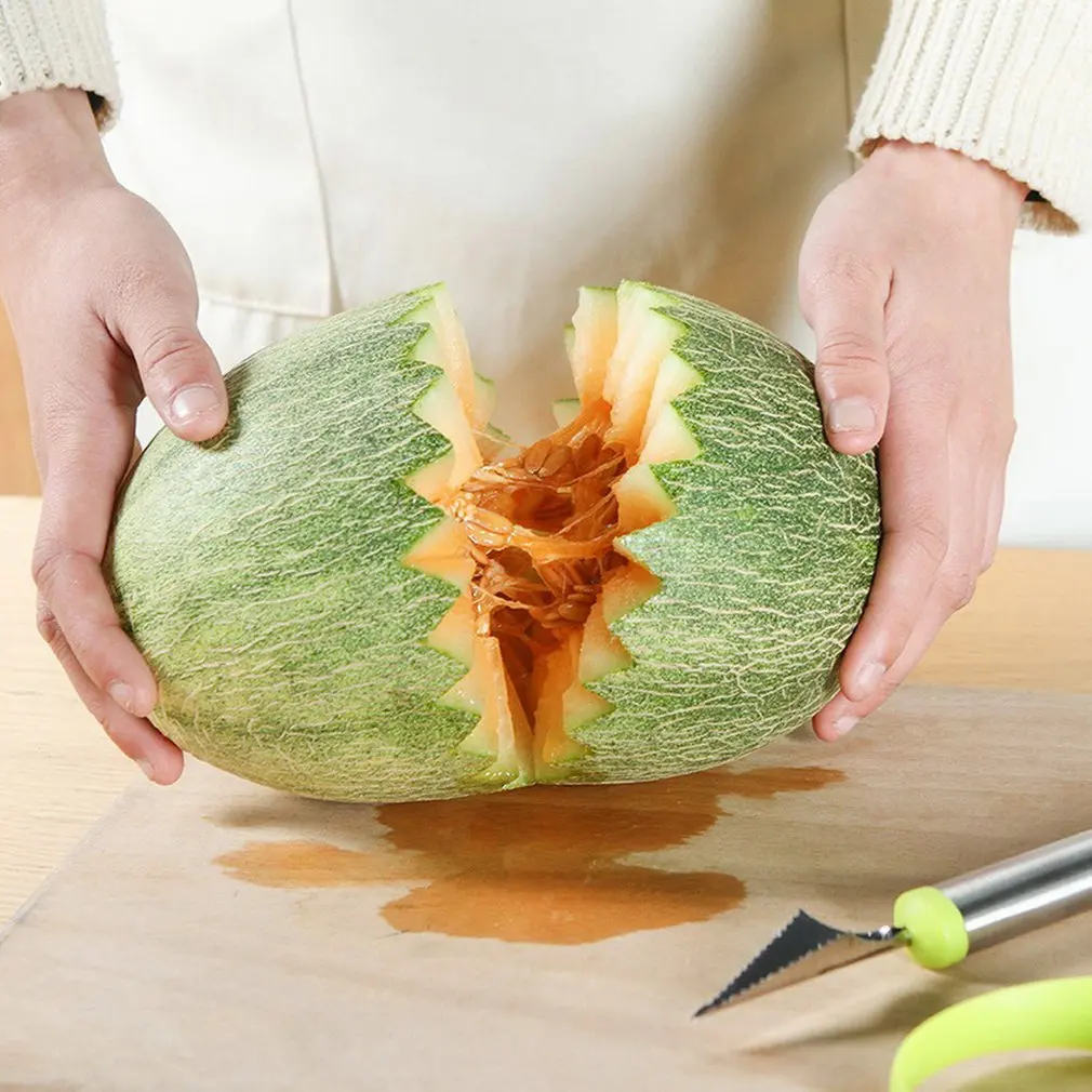 2018 нож для резьбы по фруктам три набора ложка арбуза фруктовое блюдо инструмент