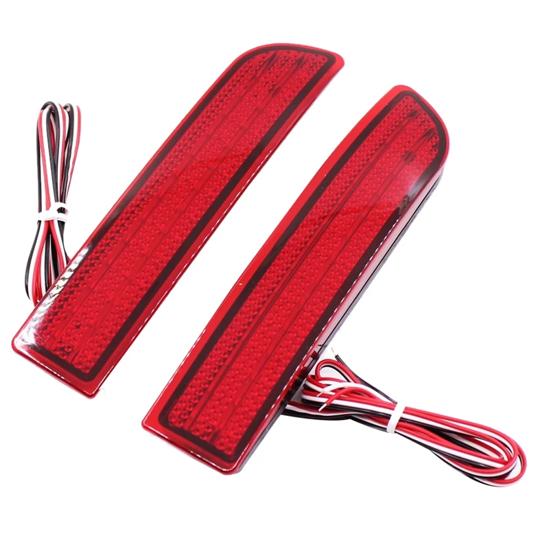 2X Car Led Tail Light Parking Brake Rear Bumper Reflector Lamp For Toyota Avensis/Alphard Mki/Rav4 Lights Fog Stop Park | Автомобили и