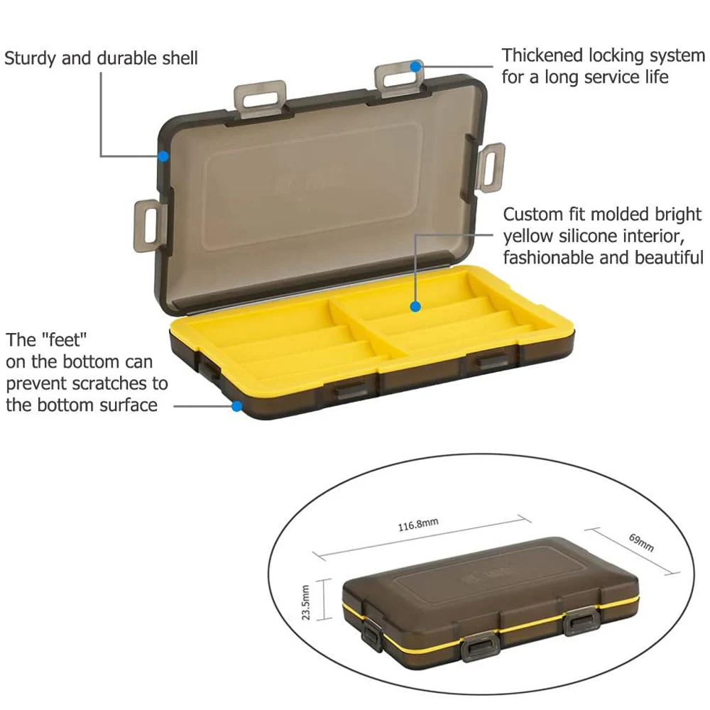Силиконовые Водонепроницаемый Батарея хранения Чехол Держатель Коробка
