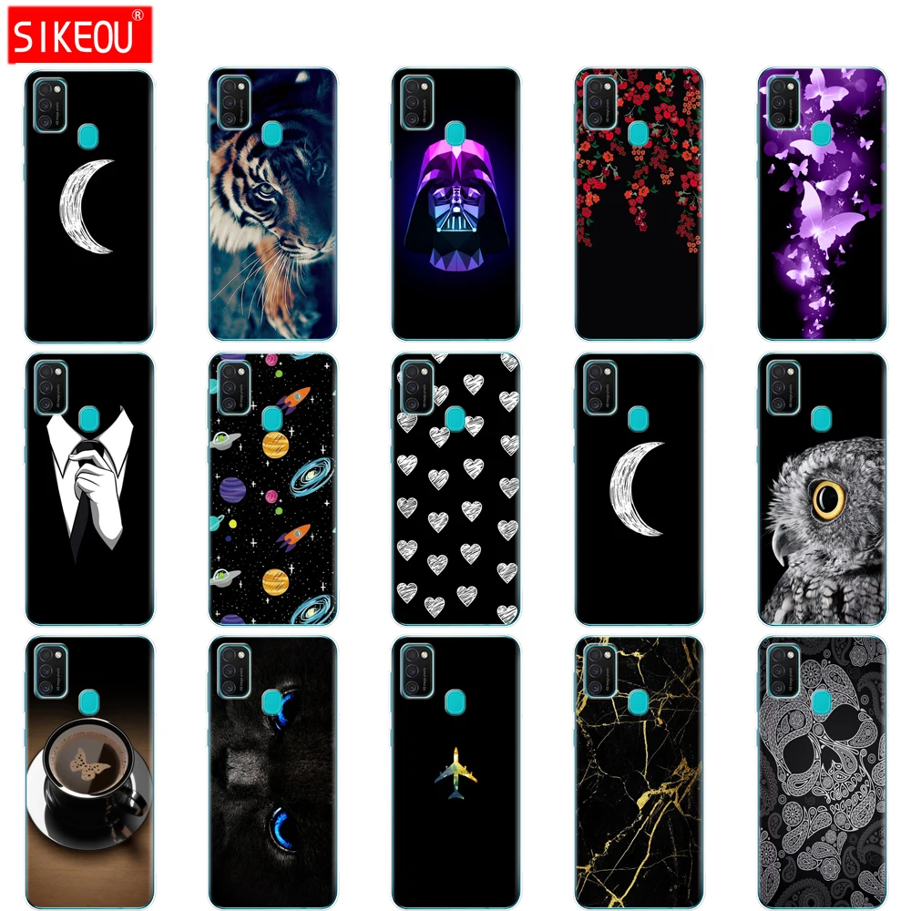 Чехол для Samsung M21 6 4 дюйма мягкий силиконовый чехол из ТПУ Galaxy M 21 SM M215FZGUSER m215 задний