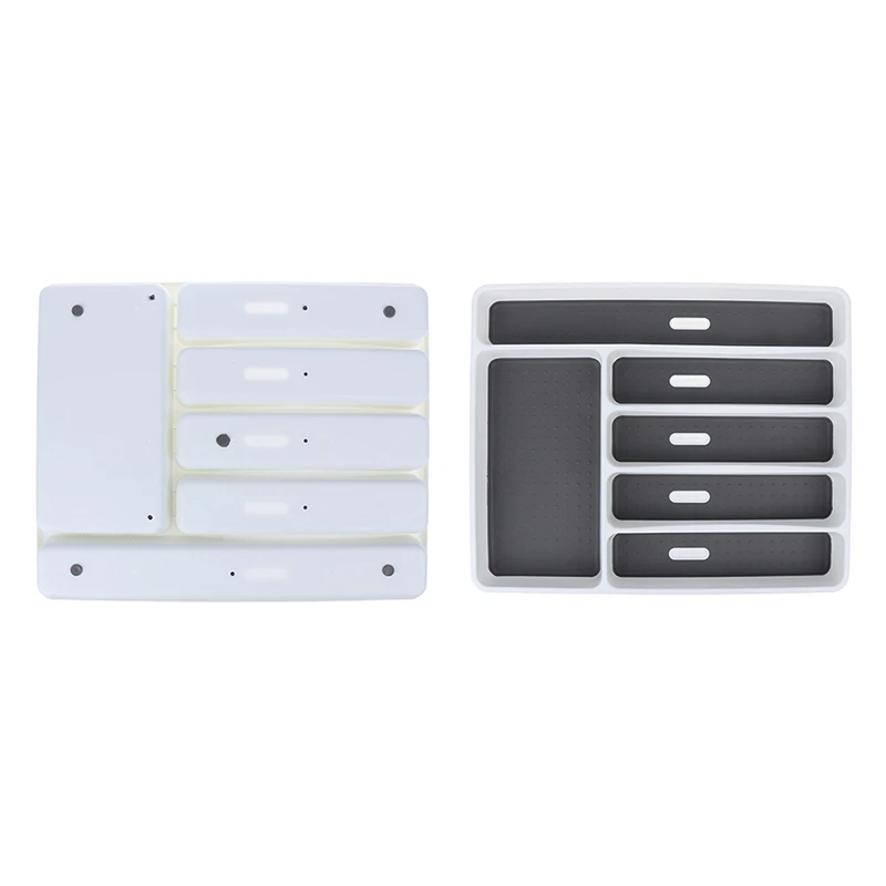 6 отсеков поднос для столовых приборов кухонный ящик Органайзер ложка нож вилка