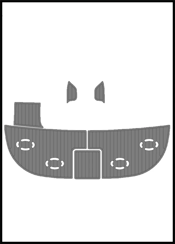 SeaRay 340 платформа для плавания eva пена тик настил |