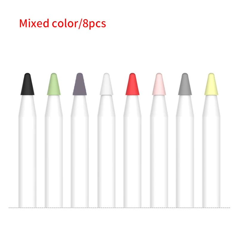Для Ipad Pencil 1st 2nd чехол новинка 8 шт. стилус силиконовый сменный защитный наконечник