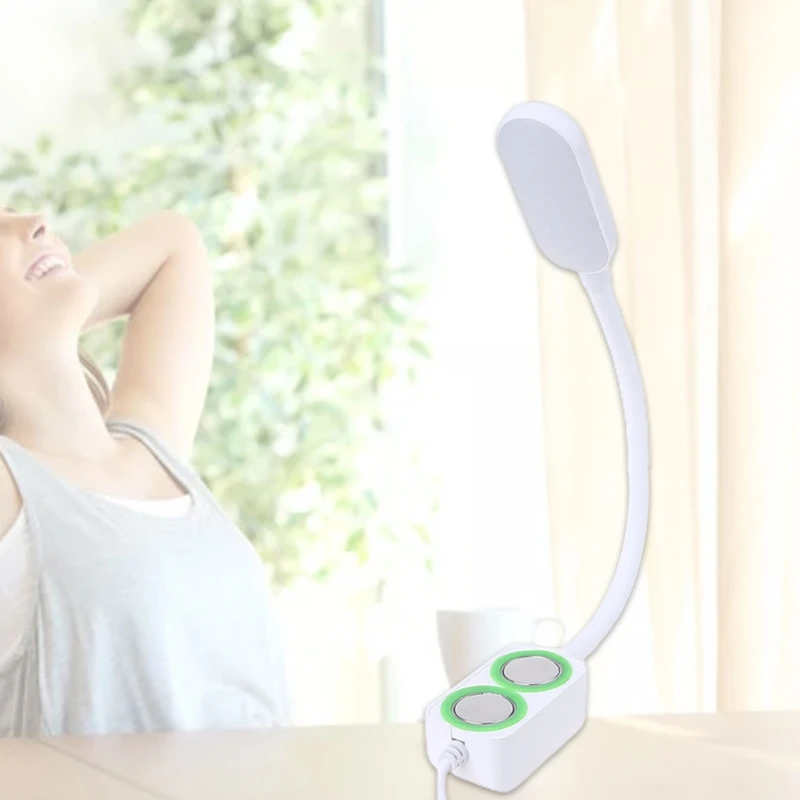 

3-Level Flexible Gooseneck Touch Lamp Magnetic Base for Sewing Machine Metal Lathe Home Dorm Office Car and more