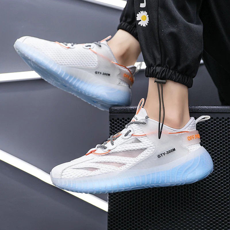 

High Quality Casual Shoes Men Breathable Men's Sneakers Light And Comfortable Boots For Mens Hot Sale Luxurious Fashion Mesh
