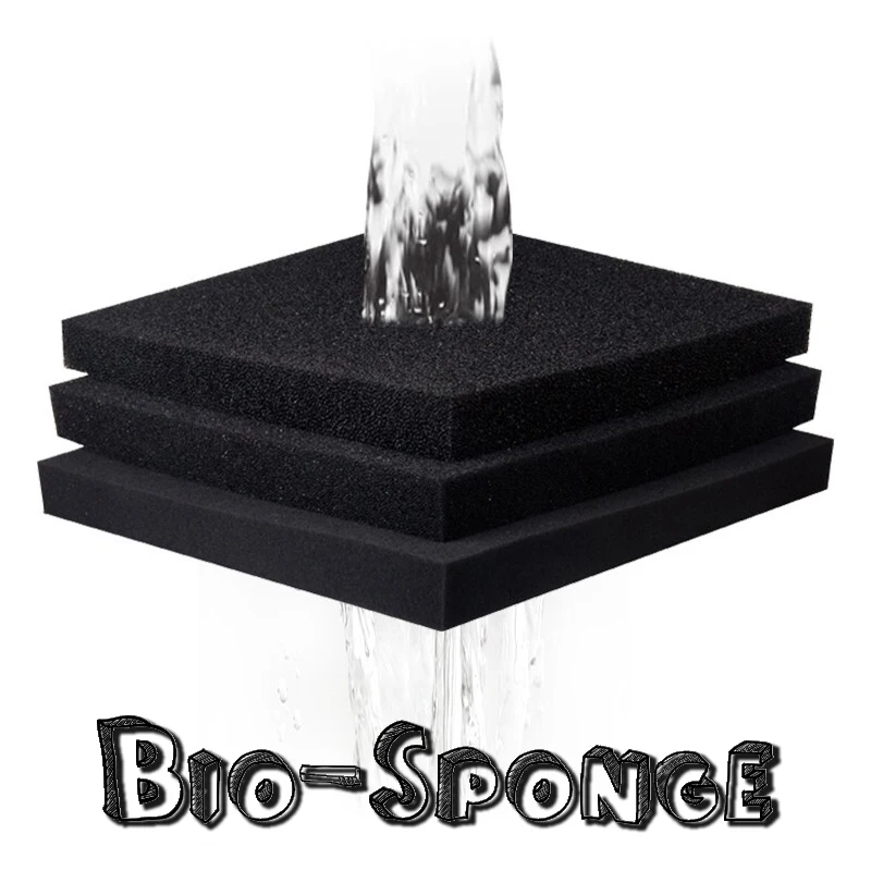 Haile Aquatic Bio Sponge 100*100*5 см фильтр для Пресноводной пены аквариума пруда Koi водная