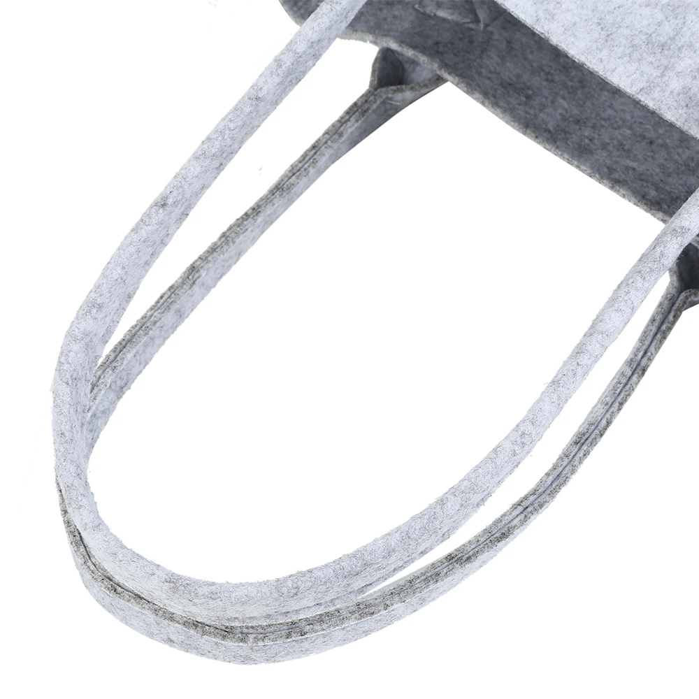 Фетровая сумка для покупок Новая модная женская хранения на плечо ручная черный