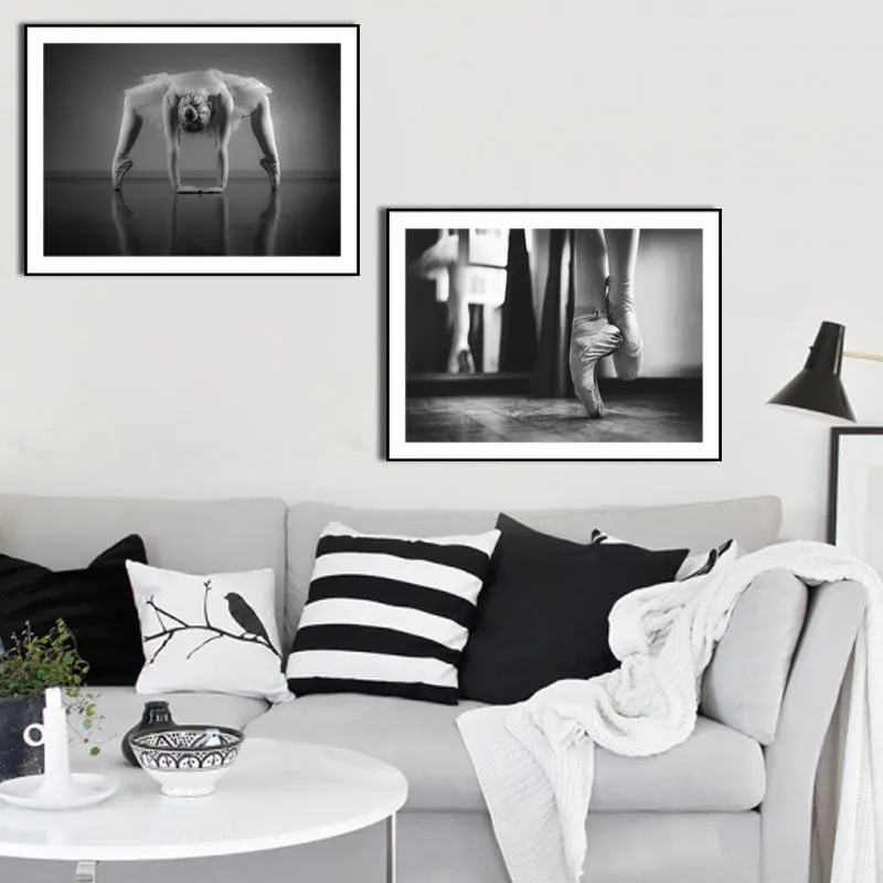 Танцовщица девушка балет плакат и печать холст картина искусство живопись