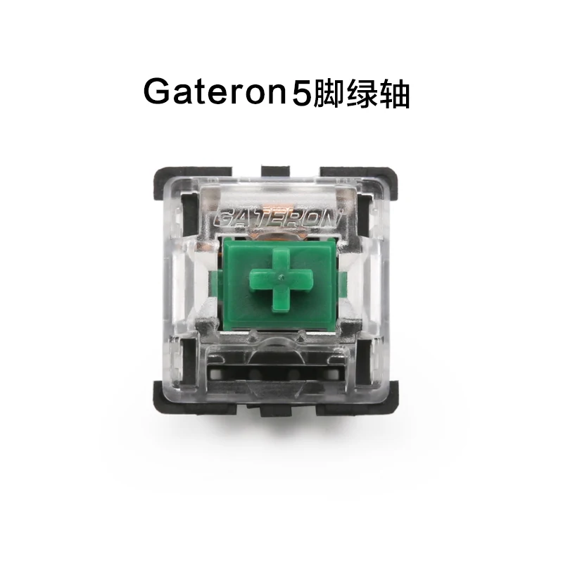 

Gateron 5 pin switch transparent case blue red black brown green white yellow switches mechanical keyboard cherry mx compatible