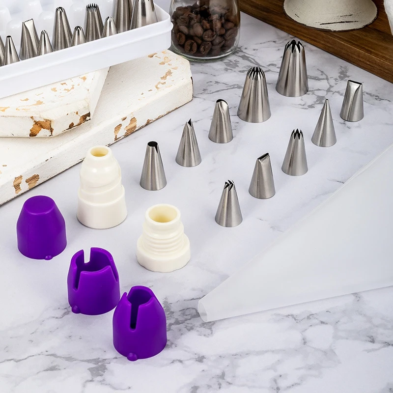 Кондитерские сопла/конвертер для теста мешок 27 шт./компл. сопла из нержавеющей