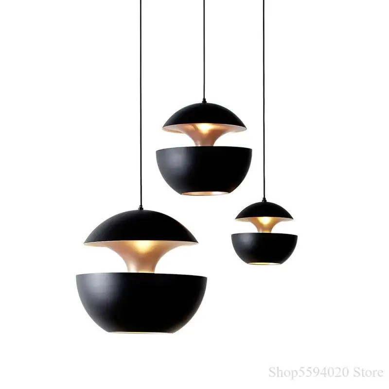 

American Apple Iron Chandelier Lights Restaurant Bedroom Hang Lamp Nordic Modern Art Creative Individual Bedside Luminaire Led