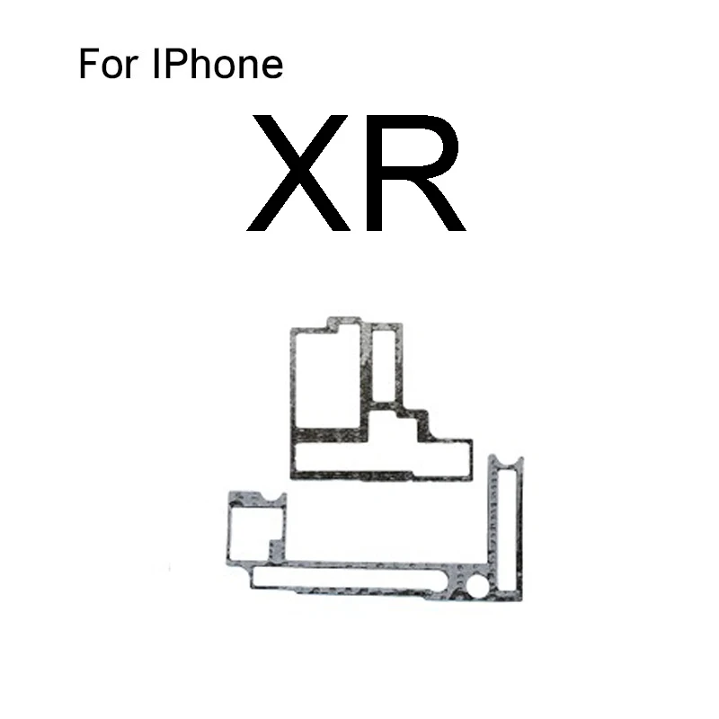 5 комплектов для iphone 11 Pro X XS Max XR 6s 7 8 Plus материнская плата встроенное сиденье FPC