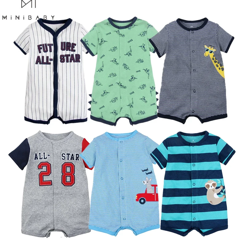 Коллекция 2022 года одежда для маленьких девочек летние хлопковые комбинезоны с