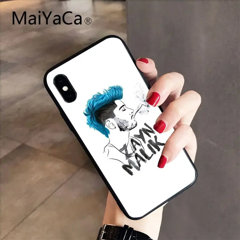 MaiYaCa для iphone 7 XSMAX чехол Zayn malik роскошный высококачественный чехол для телефона iphone 7X6 6S 8 Plus X 5 5S SE XR XS XSMAX