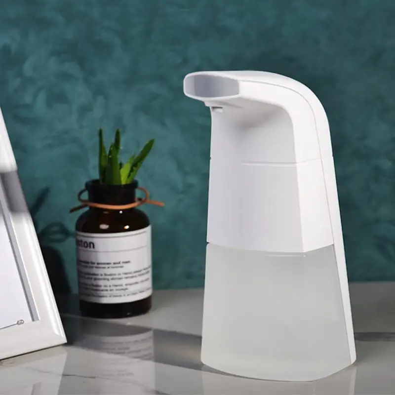 

300ML Infrared Sensor Automatic Soap Dispenser Touchless Stand Foam Hand Washer Liquid Soap Dispensers Bathroom Hardware