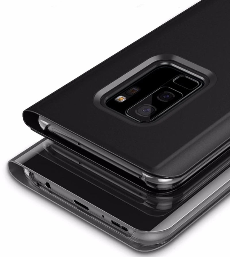 

Smart Mirror Flip Case For Samsung Galaxy Note 20 10 9 8 S21 S20 FE S10 S8 S9 Plus Ultra S10E S7 Edge A50 A51 A71 A70 M51 Cover