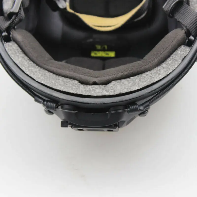 Maritime Ballistic IIIA Bullet Proof Helmet OPS Aramid Fiber M / L Black Color | Спорт и развлечения
