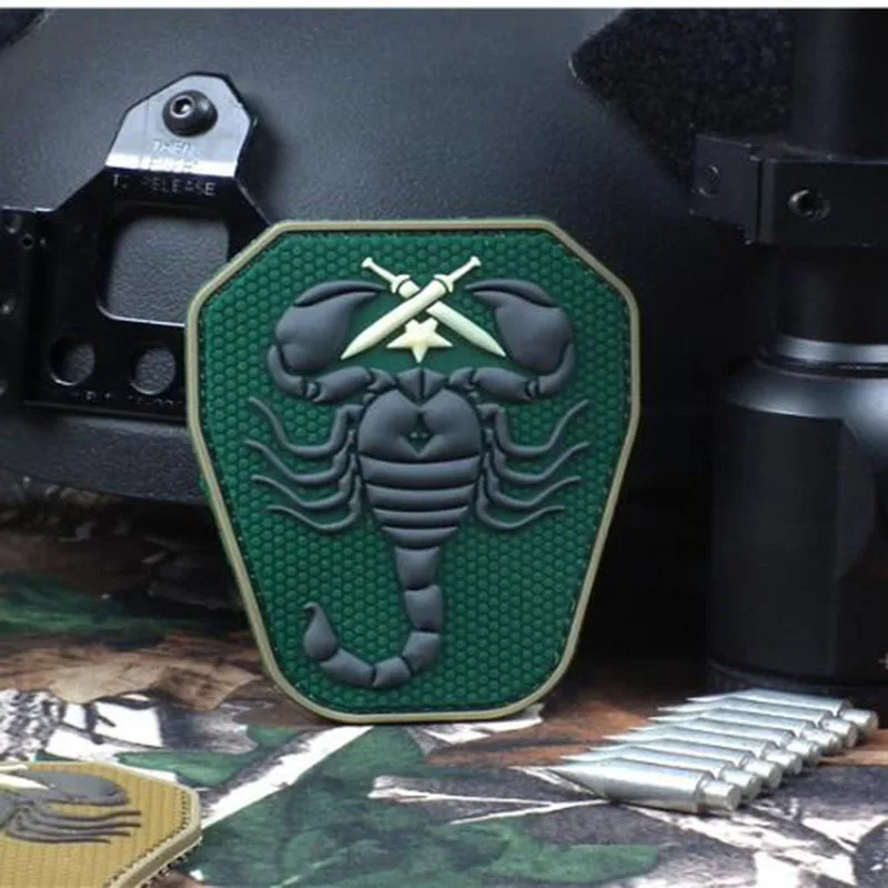 3 цвета Скорпион блок 3D армия США военный тактический лес эпоксидная паста рюкзак