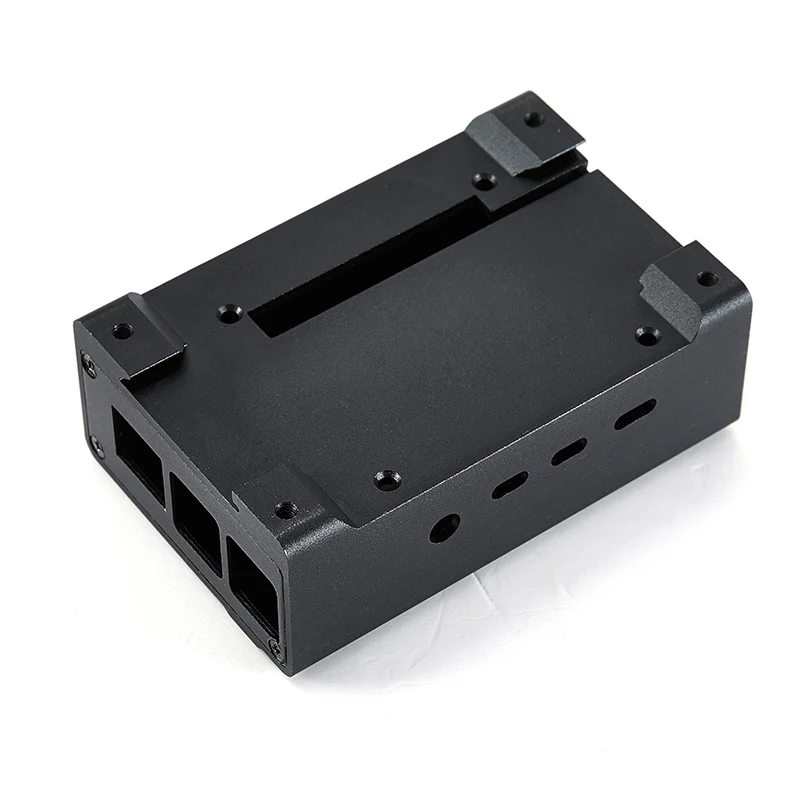 Новый Алюминиевый чехол для Raspberry Pi 4 черный/серый/синий корпус металлический RPI 4B