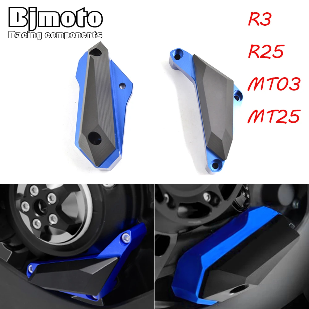 

Motorcycle Engine Stator Cover Frame Slider Protector For Yamaha YZF-R3 MT25 MT03 2015-2020,YZF R25 2013-2020,R3 ABS