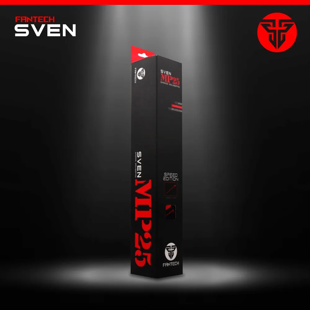 Коврик для мыши Fantech MP25 PRO игровой нескользящий тканевый коврик с гладкой