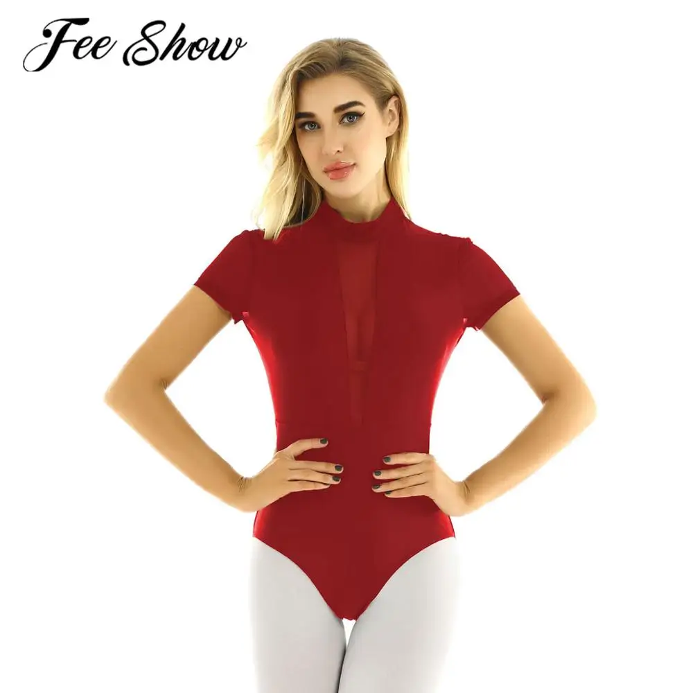 Женский Оригинальный костюм для взрослых ритмичная водолазка балерина