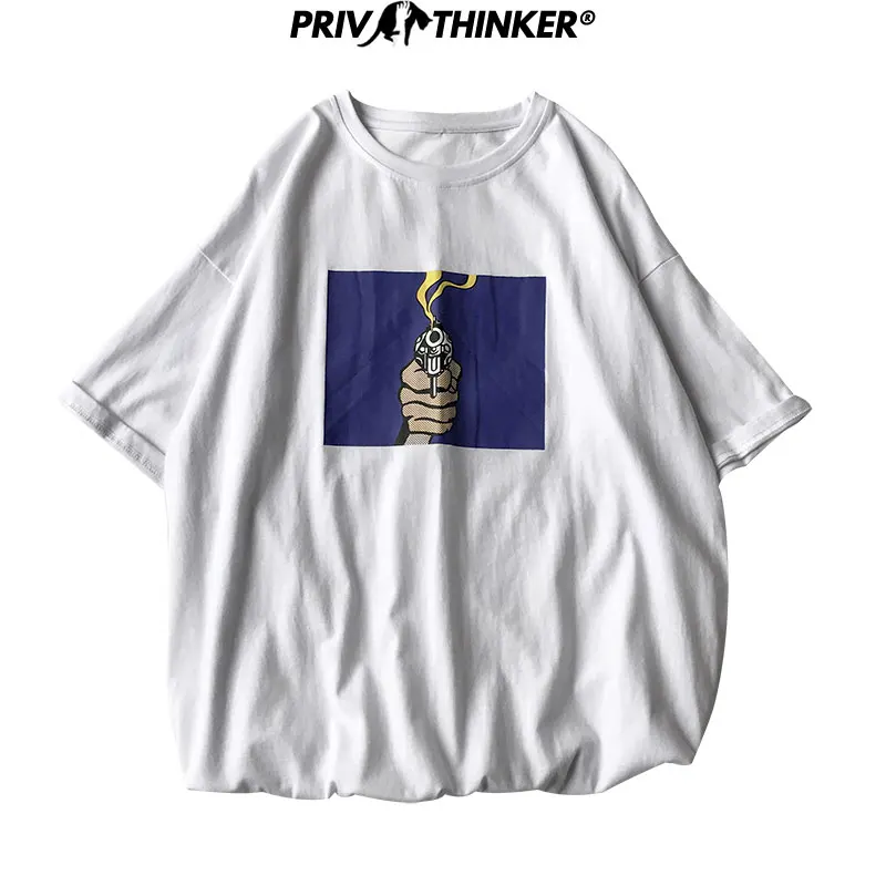 Privathinker печатные летние футболки для женщин 2020 уличный сверхразмерный футболка