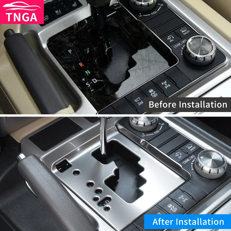 Панель зубчатой коробки передач предотвращает царапины 2008-2021 Toyota Land Cruiser 200