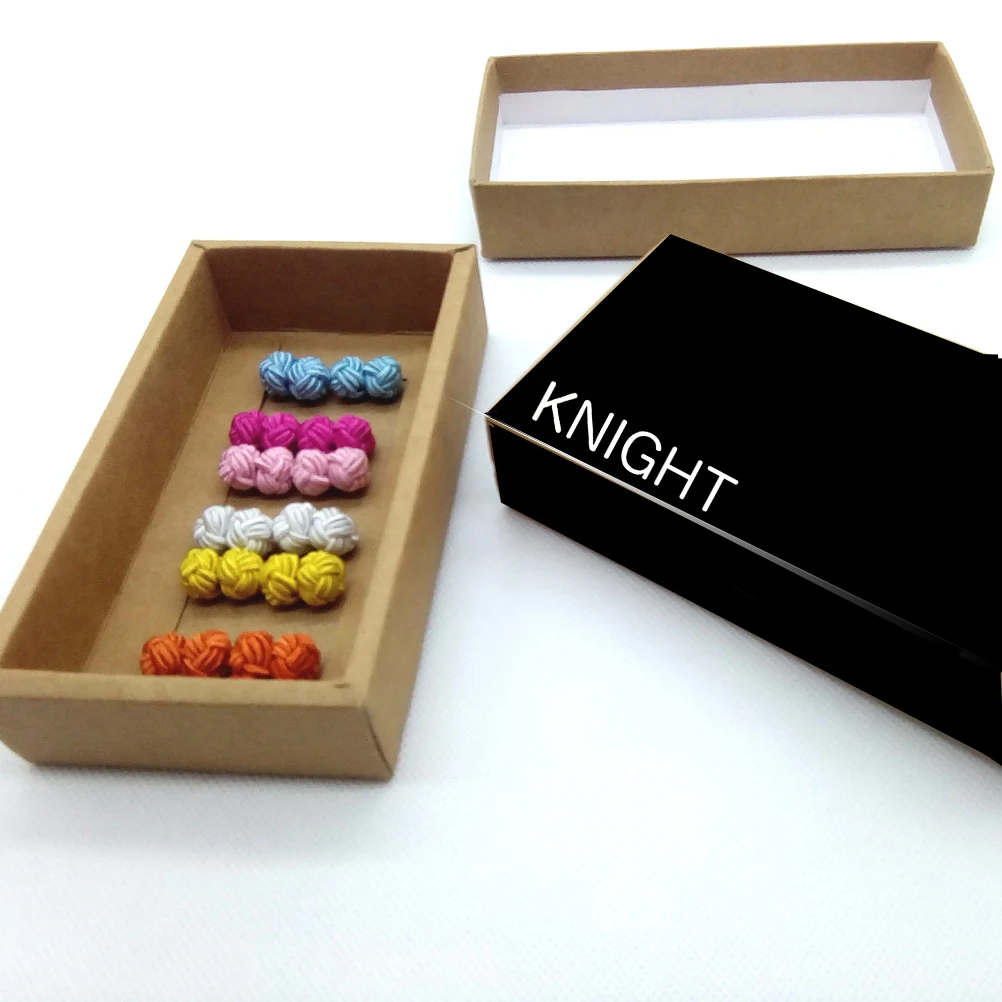 Шелковые запонки в форме бочонка оптовая продажа мужские и женские рубашки