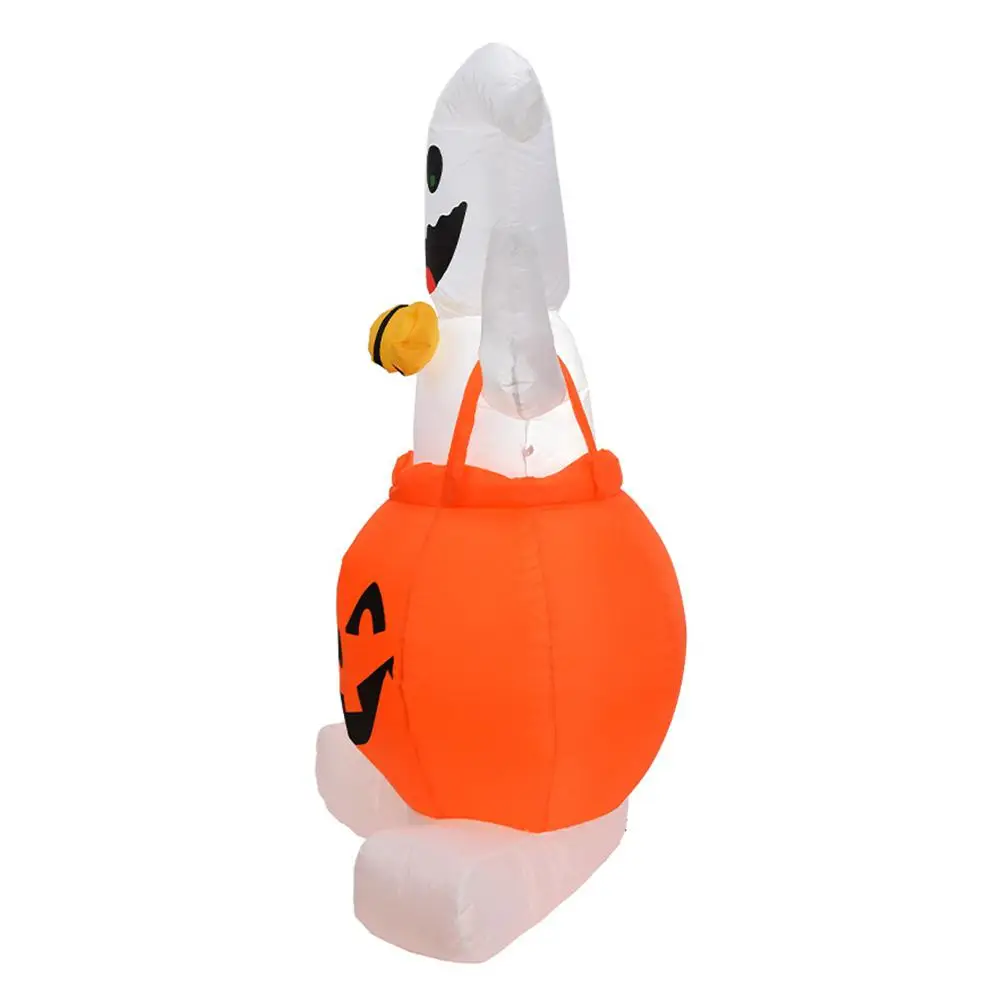 Надувная тыква на Хэллоуин наружное страшное украшение 1 2 м вечерние надувная