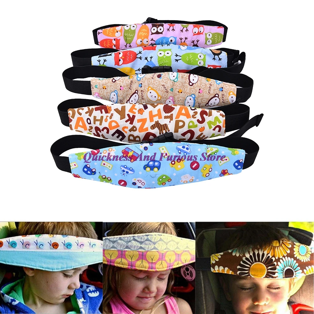 

NEW Child Kids Safety Car Seat Sleep Aid Head Support Belt Eliminates Pressure,