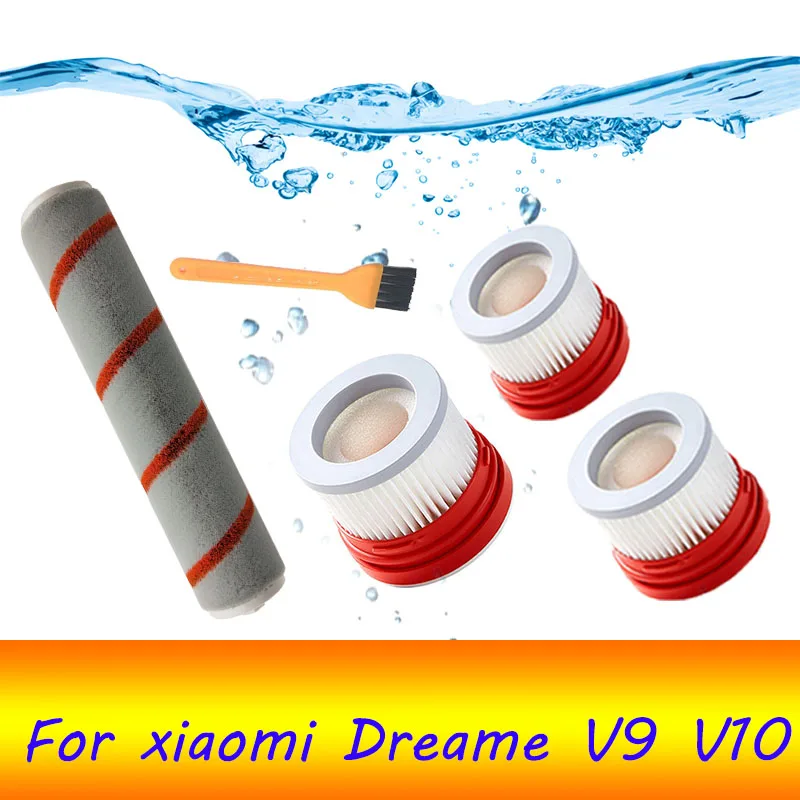 

Accessories Hepa Filter Roller Brush Parts Kit For Xiaomi Dreame V9 V9B V10 Household Wireless Handheld Vacuum Cleaner