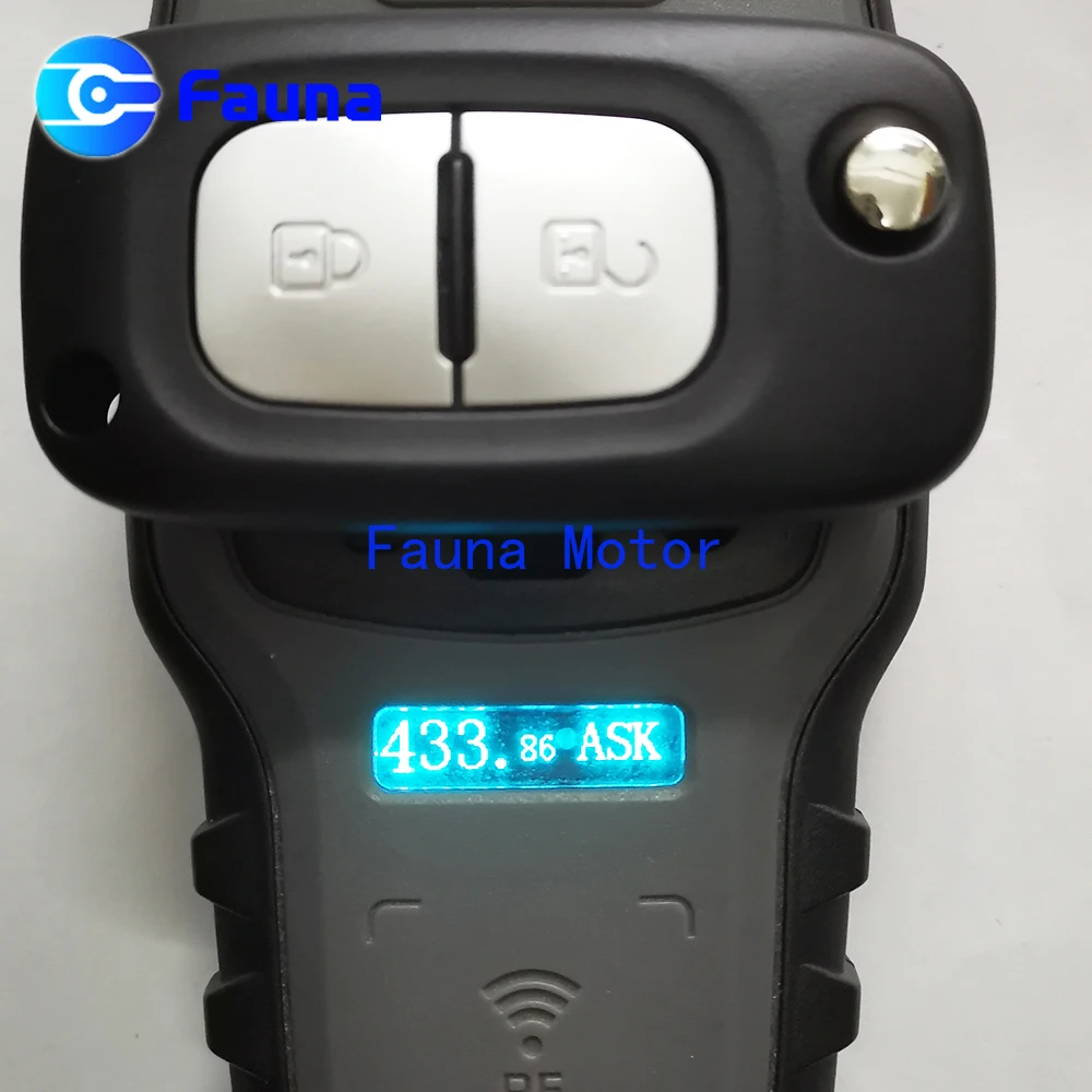 2 Button 434MHz ASK Flip Remote Control Key For Renault With PCF7947 ID46 Chip | Автомобили и мотоциклы