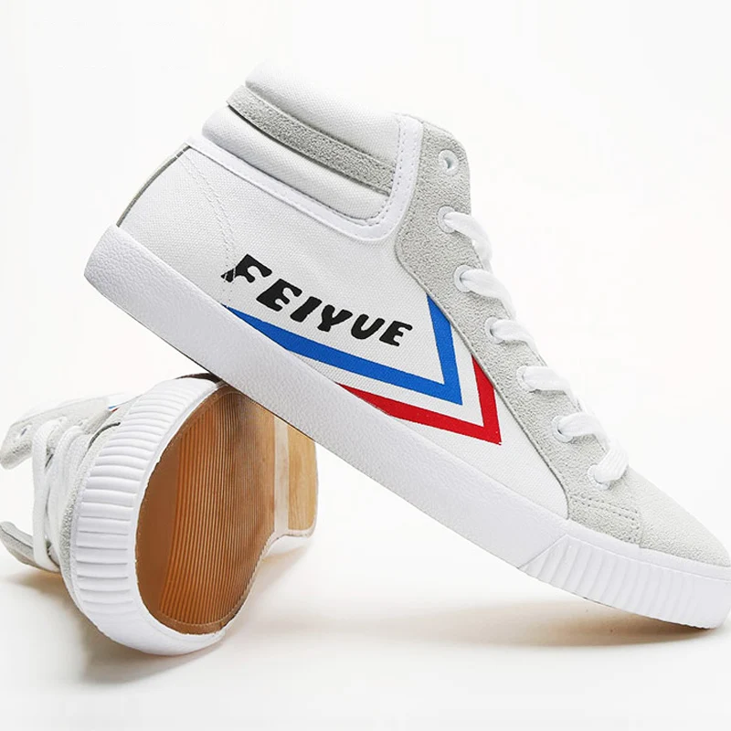 Feiyue/обувь Delat; кроссовки средней высоты; классическая резиновая обувь с высоким берцем на плоской подошве; парусиновая обувь для скейтбординга; уличная культура; мужские и женские кроссовки на шнуровке