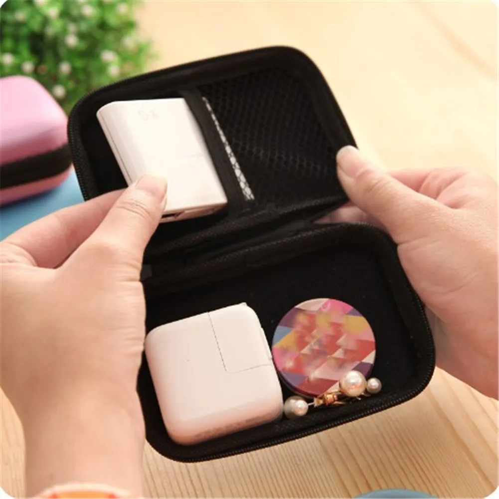 

Travel Electronics Accessories Cable Organizer Bag- Waterproof Gadget Carrying Case for Cable, Charger, Power Bank, SD Card