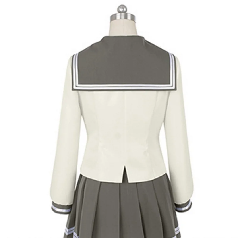 Женская японская аниме Униформа костюм Lovelive Sunshine Aqours Tsushima Yoshiko костюмы для