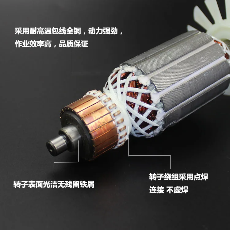 AC220-240V Armature Rotor Anchor Stator Replace for Makita 4100NH Marble Machine Cutting Parts Power Tool | Инструменты