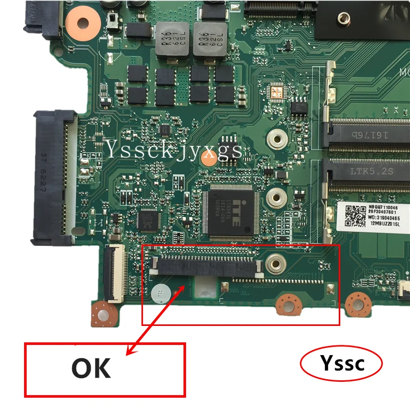 NBGG711004 для Acer Aspire E5-774G материнская плата ноутбука ZAAA/ DAZAAMB16E0 (с процессором i7-6500U + 940M