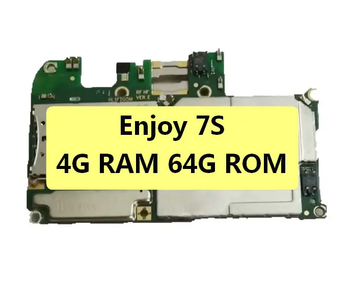 Материнская плата для Huawei Honor Enjoy 7S материнская 3G RAM 4G 32G ROM 64G логическая 1 шт./лот |