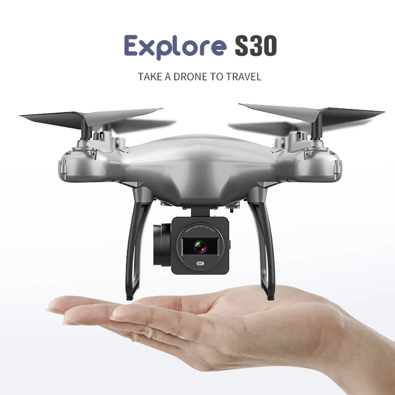S30 Gps Drone 4k Flow Me Quadrocopter R/C Distance 2000m Wide Angle Camera 2.4G 5G WIFI FPV Professional Toys |