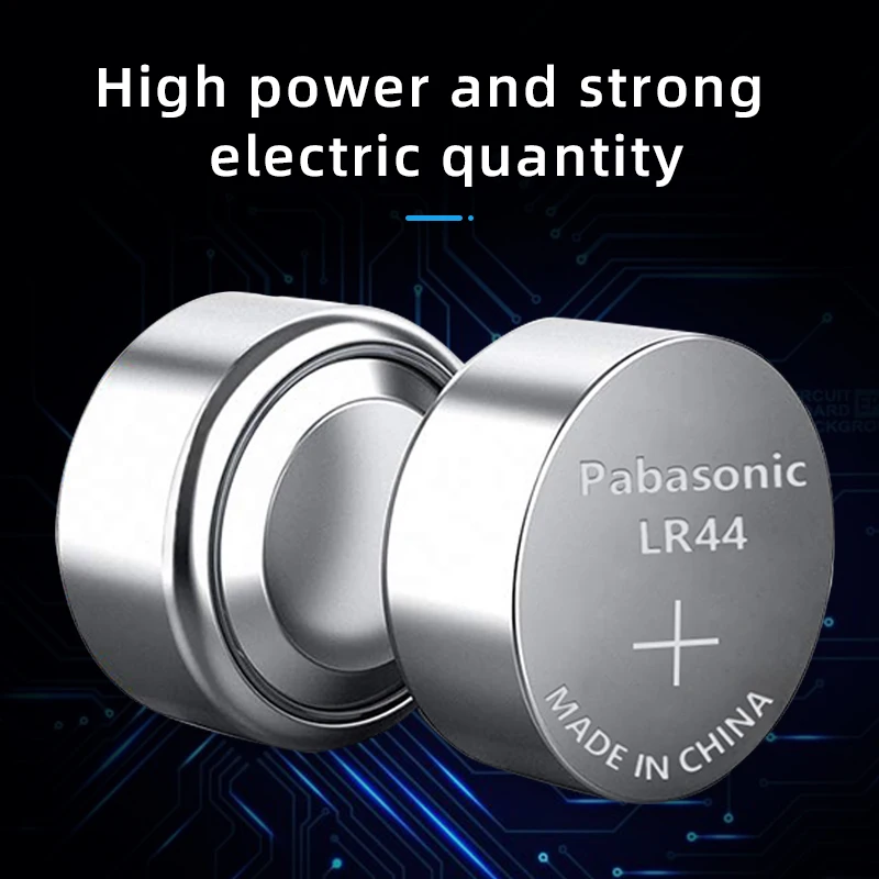 4 шт./лот PANASONIC оригинальные LR44 A76 1 5 V щелочные батареи AG13 SR1154 357 Кнопочная батарея 0%