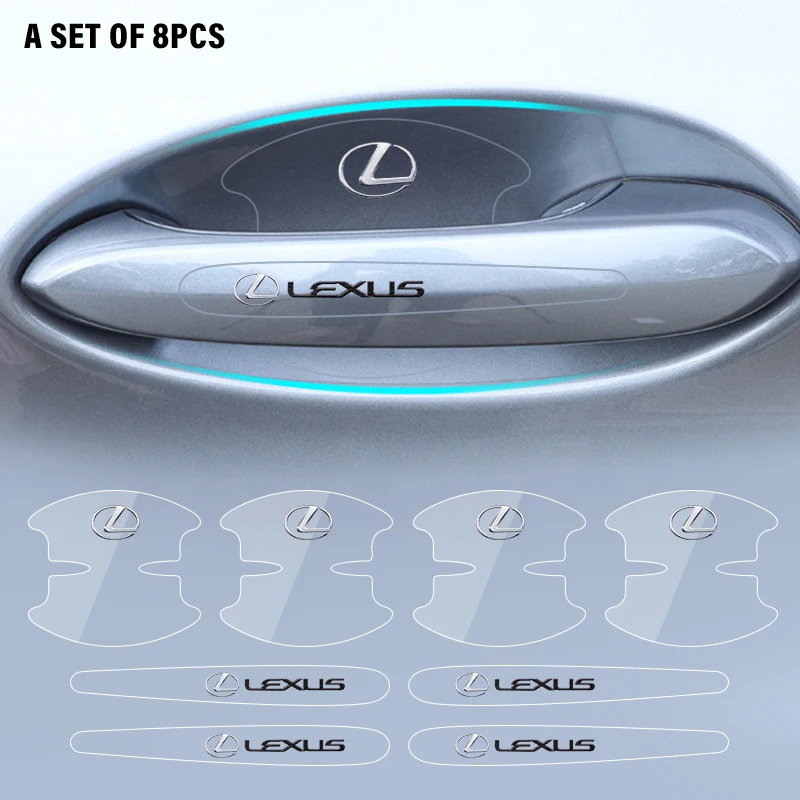 

Auto Exterior Sticker Transparent Car Door Handle Bowl Protection Film For Lexus CT200h F Sport ES LS IS GS LC RC GC RX UX NX LX