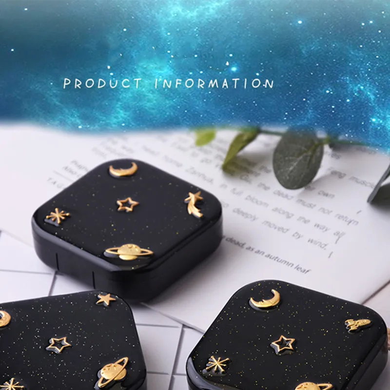 1 шт. чехол для женских контактных линз с зеркальным держателем | Аксессуары