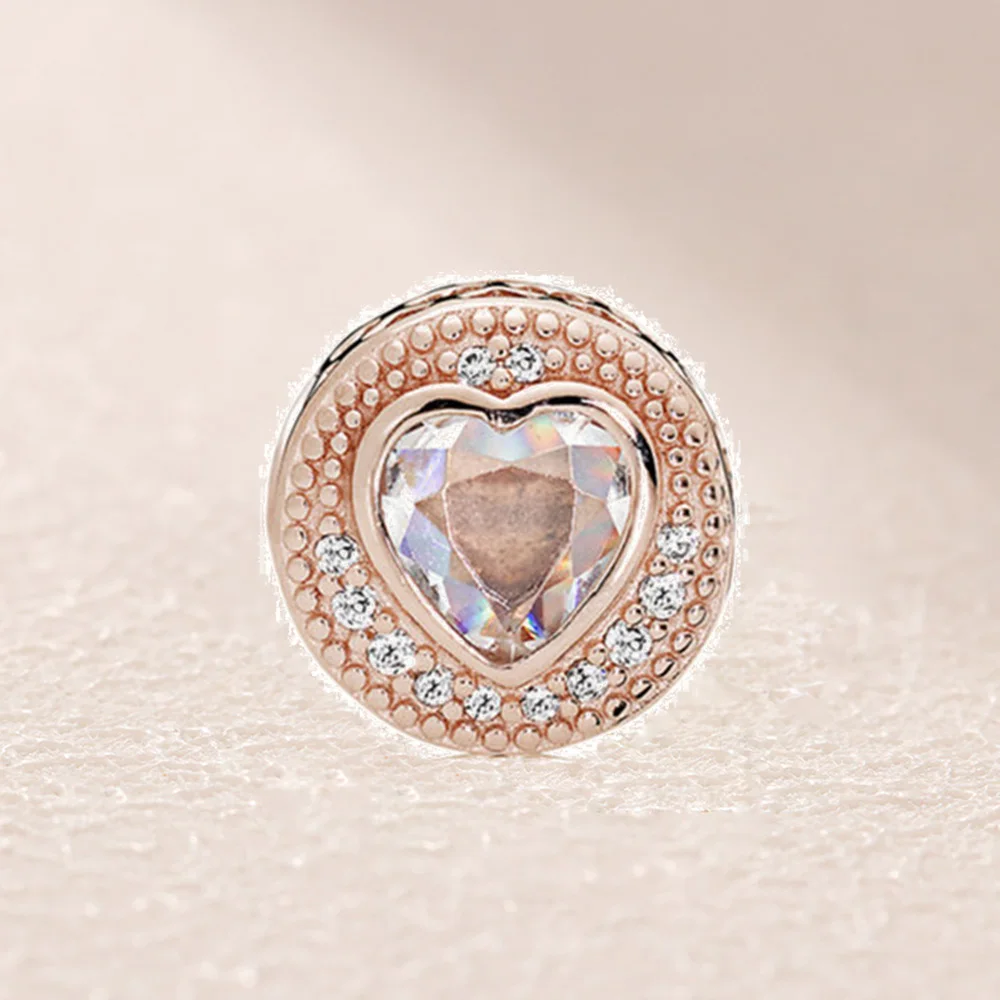 

786302CZ ROSE COMPASSION CHARM