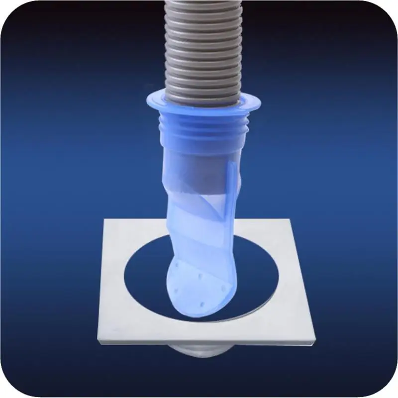 Силиконовое ситечко для чая в форме трубы канализационный фильтр Дезодоратор