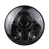 aurora round 5 75 inch 45w 12v3a laser led driving working fog lights 4x4 off road offroad for cars vehicle